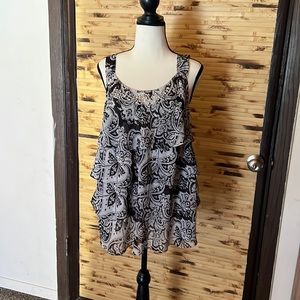 Lane Bryant ruffle top.